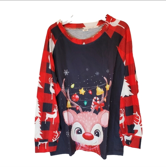 New Family Christmas Pajamas Size 10T - Picture 6 of 8